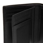Δερμάτινο Ανδρικό Πορτοφόλι Όρθιο Chesterfield Hanson C08.052800 Μαύρο με RFID Προστασία – Premium Soft Nappa Δέρμα