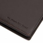 Δερμάτινο Ανδρικό Πορτοφόλι Όρθιο Chesterfield Hanson C08.052801 Καφέ με RFID Προστασία – Premium Soft Nappa Δέρμα