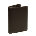 Δερμάτινο Ανδρικό Πορτοφόλι Όρθιο Chesterfield Leroy C08.053001 Καφέ με RFID Προστασία – Premium Soft Nappa Δέρμα