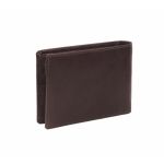 Ανδρικό Δερμάτινο Πορτοφόλι Chesterfield Harlem C08.037001 Καφέ – Wax Pull Up, RFID & Premium Ποιότητα
