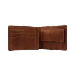 Ανδρικό Δερμάτινο Πορτοφόλι Chesterfield Harlem C08.037031 Κονιάκ – Wax Pull Up, RFID & Premium Ποιότητα