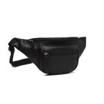 Δερμάτινο Τσαντάκι Μέσης Chesterfield Jack C23.000100 Μαύρο – Pull-Up Δέρμα – Πρακτικό & Κομψό