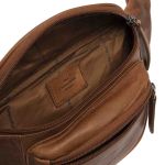 Δερμάτινο Τσαντάκι Μέσης Chesterfield Jack C23.000131 Κονιάκ – Pull-Up Δέρμα – Πρακτικό & Κομψό