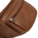 Δερμάτινο Τσαντάκι Μέσης Chesterfield Jack C23.000131 Κονιάκ – Pull-Up Δέρμα – Πρακτικό & Κομψό