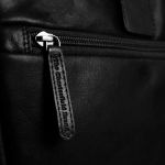 Δερμάτινη Επαγγελματική Τσάντα Chesterfield SETH C40.101000 Μαύρο για Laptop 15.6” – Premium Business Class Design