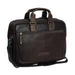 Δερμάτινη Επαγγελματική Τσάντα Chesterfield SETH C40.101001 Καφέ για Laptop 15.6” – Premium Business Class Design