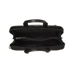 Δερμάτινη Επαγγελματική Τσάντα Chesterfield Levanto  C40.109100 Μαύρο για Laptop 14