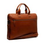 Δερμάτινη Επαγγελματική Τσάντα Chesterfield Levanto  C40.109131 Κονιάκ για Laptop 14