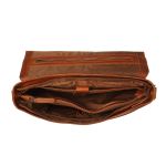 Δερμάτινη Επαγγελματική Τσάντα Chesterfield Imperia C40.109331 Κονιάκ με Θήκη Laptop 15