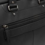 Δερμάτινη Επαγγελματική Τσάντα Chesterfield c40.110600 Μαύρο Imperia | Θήκες Οργάνωσης & Wax Pull Up Δέρμα