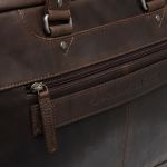 Δερμάτινη Επαγγελματική Τσάντα Chesterfield c40.110601 Καφέ Imperia | Θήκες Οργάνωσης & Wax Pull Up Δέρμα