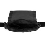 Ανδρικό Δερμάτινο Τσαντάκι Ώμου Chesterfield Remy C48.055000 Μαύρο – Premium, Κομψό με Καπάκι & Φερμουάρ