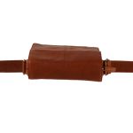 Ανδρικό Δερμάτινο Τσαντάκι Ώμου Chesterfield Remy C48.055031 Κονιάκ – Premium, Κομψό με Καπάκι & Φερμουάρ