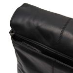 Δερμάτινο Τσαντάκι Ώμου Μεγάλο Chesterfield Raphael C48.055100 Μαύρο – Premium Pull-Up Δέρμα με Θήκη Tablet