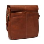 Δερμάτινο Τσαντάκι Ώμου Μεγάλο Chesterfield Raphael C48.055131 Κονιάκ – Premium Pull-Up Δέρμα με Θήκη Tablet