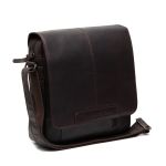 Δερμάτινο Τσαντάκι Ώμου Μεγάλο Chesterfield Raphael C48.055101 Καφέ – Premium Pull-Up Δέρμα με Θήκη Tablet