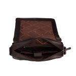Δερμάτινο Τσαντάκι Ώμου Μεγάλο Chesterfield Raphael C48.055101 Καφέ – Premium Pull-Up Δέρμα με Θήκη Tablet