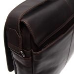 Δερμάτινο Τσαντάκι Ώμου Μεγάλο Chesterfield Raphael C48.055101 Καφέ – Premium Pull-Up Δέρμα με Θήκη Tablet