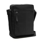 Δερμάτινο Τσαντάκι Ώμου Chesterfield C48.083700 Μαύρο – Pull-Up Δέρμα Premium – Κομψό, Ανθεκτικό & Πρακτικό