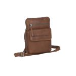 Δερμάτινο Τσαντάκι Ώμου Chesterfield Lou C48.089231 Κονιάκ – Premium Wax Pull-Up Δέρμα – Ανθεκτικό & Vintage