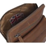 Δερμάτινο Τσαντάκι Ώμου Chesterfield Lou C48.089231 Κονιάκ – Premium Wax Pull-Up Δέρμα – Ανθεκτικό & Vintage