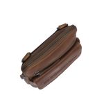 Δερμάτινο Τσαντάκι Ώμου Chesterfield Lou C48.089231 Κονιάκ – Premium Wax Pull-Up Δέρμα – Ανθεκτικό & Vintage