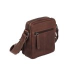 Ανδρικό Δερμάτινο Τσαντάκι Ώμου Μικρό Chesterfield Bremen C48.097901 Καφέ – Compact, Κομψό & Premium