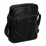 Δερμάτινο Τσαντάκι Ώμου Chesterfield C48.098900 Μαύρο Dessau – Premium Pull-Up Δέρμα