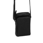 Δερμάτινο Τσαντάκι Ώμου Μικρό Chesterfield Hamilton C48.116300 Μαύρο – Premium, Ιδανικό για Smartphone