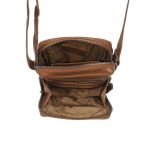 Δερμάτινο Τσαντάκι Ώμου Μικρό Chesterfield Hamilton C48.116331 Κονιάκ – Premium, Ιδανικό για Smartphone