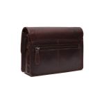 Ανδρικό Δερμάτινο Τσαντάκι Χειρός & Ώμου Chesterfield Lucca C48.127001 Καφέ – Πολυτελές από Wax Pull-Up Δέρμα