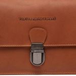 Ανδρικό Δερμάτινο Τσαντάκι Χειρός & Ώμου Chesterfield Lucca C48.127031 Κονιάκ – Πολυτελές από Wax Pull-Up Δέρμα