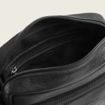 Ανδρικό Δερμάτινο Τσαντάκι Ώμου Chesterfield Valtorio C48.144500 Μαύρο | Γνήσιο Δέρμα Premium Ποιότητας
