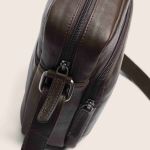 Ανδρικό Δερμάτινο Τσαντάκι Ώμου Chesterfield Valtorio C48.144501 Καφέ | Γνήσιο Δέρμα Premium Ποιότητας