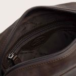 Ανδρικό Δερμάτινο Τσαντάκι Ώμου Chesterfield Valtorio C48.144501 Καφέ | Γνήσιο Δέρμα Premium Ποιότητας