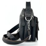 Ανδρικό Δερμάτινο Τσαντάκι Ώμου Μικρό Chesterfield C48.182601 Καφέ | 2 Κεντρικές Θέσεις & 4 Τσέπες | Χειρολαβή