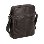 Δερμάτινο Τσαντάκι Ώμου Chesterfield C48.098901 Καφέ Dessau – Premium Pull-Up Δέρμα