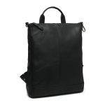 Γυναικείο Δερμάτινο Σακίδιο Πλάτης Chesterfield Manchester C58.014100 Μαύρο – Premium Pull-Up Design