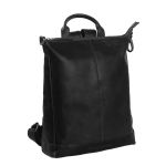 Γυναικείο Δερμάτινο Σακίδιο Πλάτης Chesterfield Saar C58.026100 Μαύρο – Premium, Κομψό Στυλ για Πόλη & Γραφείο