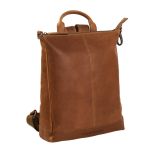Γυναικείο Δερμάτινο Σακίδιο Πλάτης Chesterfield Saar C58.026131 Κονιάκ – Premium, Κομψό Στυλ για Πόλη & Γραφείο