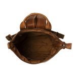 Γυναικείο Δερμάτινο Σακίδιο Πλάτης Chesterfield Saar C58.026131 Κονιάκ – Premium, Κομψό Στυλ για Πόλη & Γραφείο