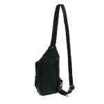 Δερμάτινο Τσαντάκι Χιαστί / Crossbody Chesterfield Riga C58.028400 Μαύρο – Premium Pull-Up Δέρμα με Πολλαπλές Θήκες