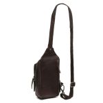 Δερμάτινο Τσαντάκι Χιαστί / Crossbody Chesterfield Riga C58.028401 Καφέ – Premium Pull-Up Δέρμα με Πολλαπλές Θήκες