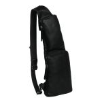 Δερμάτινο Τσαντάκι Χιαστί / Στήθους Chesterfield Logan C58.028600 Μαύρο – Premium Pull Up Δέρμα