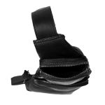 Δερμάτινο Τσαντάκι Χιαστί / Στήθους Chesterfield Logan C58.028600 Μαύρο – Premium Pull Up Δέρμα