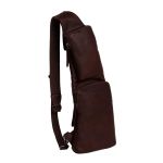 Δερμάτινο Τσαντάκι Χιαστί / Στήθους Chesterfield Logan C58.028601 Καφέ– Premium Pull Up Δέρμα