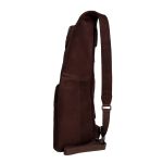Δερμάτινο Τσαντάκι Χιαστί / Στήθους Chesterfield Logan C58.028601 Καφέ– Premium Pull Up Δέρμα