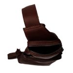Δερμάτινο Τσαντάκι Χιαστί / Στήθους Chesterfield Logan C58.028601 Καφέ– Premium Pull Up Δέρμα