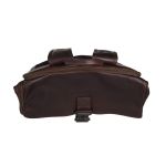 Δερμάτινο Επαγγελματικό Σακίδιο Πλάτης Chesterfield Savona C58.032201 Καφέ | Roll Top, Θήκη Laptop 15
