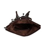 Δερμάτινο Επαγγελματικό Σακίδιο Πλάτης Chesterfield Savona C58.032201 Καφέ | Roll Top, Θήκη Laptop 15